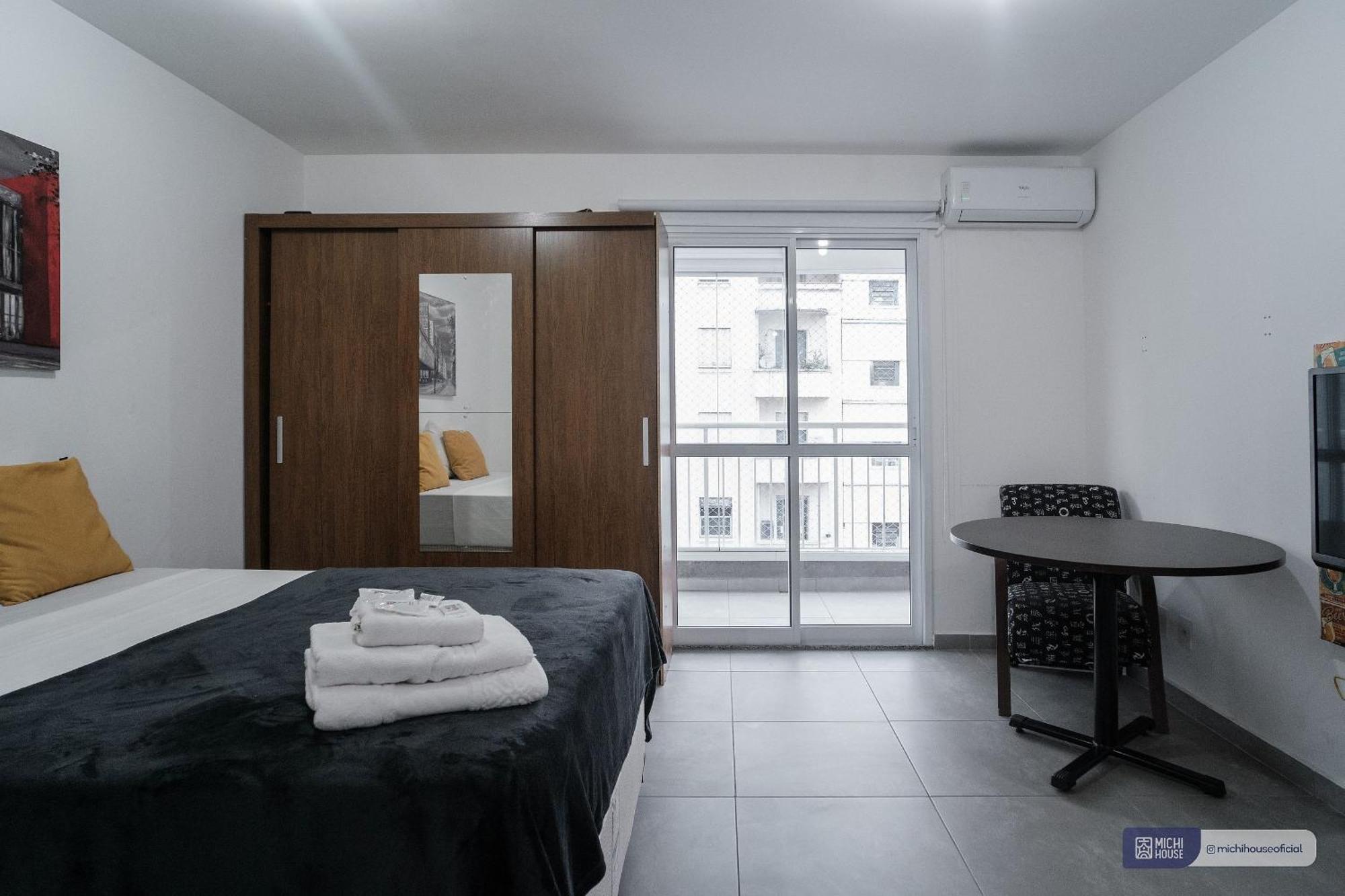 Confortavel Studio Metro Republica/lg Arouch Ac/wf Casa de férias São Paulo