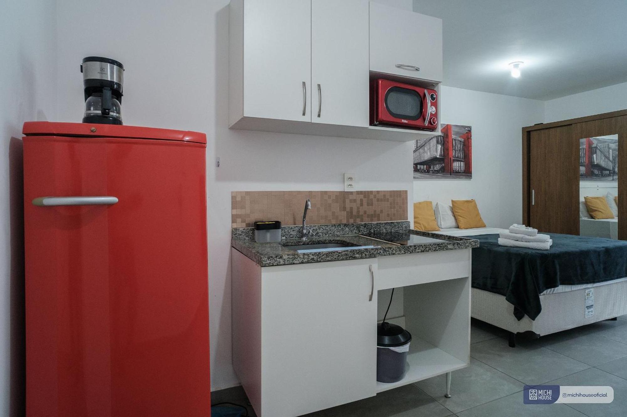 Casa de férias Confortavel Studio Metro Republica/lg Arouch Ac/wf São Paulo